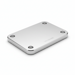 Plaque de base, vue principale de face, accessoire et composant d'origine compatible PURE pour véhicule de mobilité urbaine.