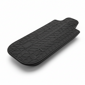 Plateau de scooter en caoutchouc, vue principale de face, accessoire et composant d'origine compatible PURE pour scooter électrique haute performance.