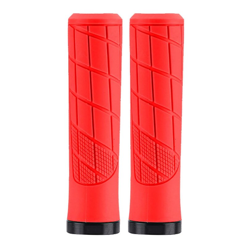 Manchette droite en silicone rouge – 2 unités