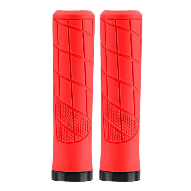 Manchette droite en silicone rouge – 2 unités