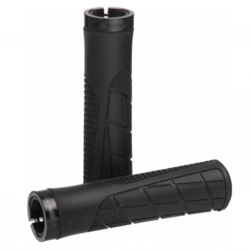 Grip droit en silicone noir – 2 unités