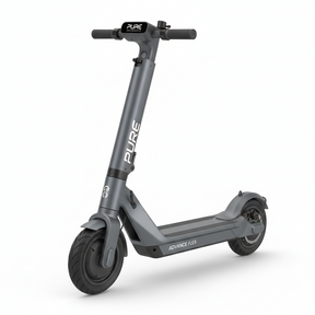 PURE Advance Flex Gris Mercure, vue principale de face, accessoire et composant d'origine compatible PURE pour véhicule de mobilité urbaine.