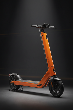 PURE Advance Flex McLaren Papaye, vue principale de face, accessoire et composant d'origine compatible PURE pour véhicule de mobilité urbaine.