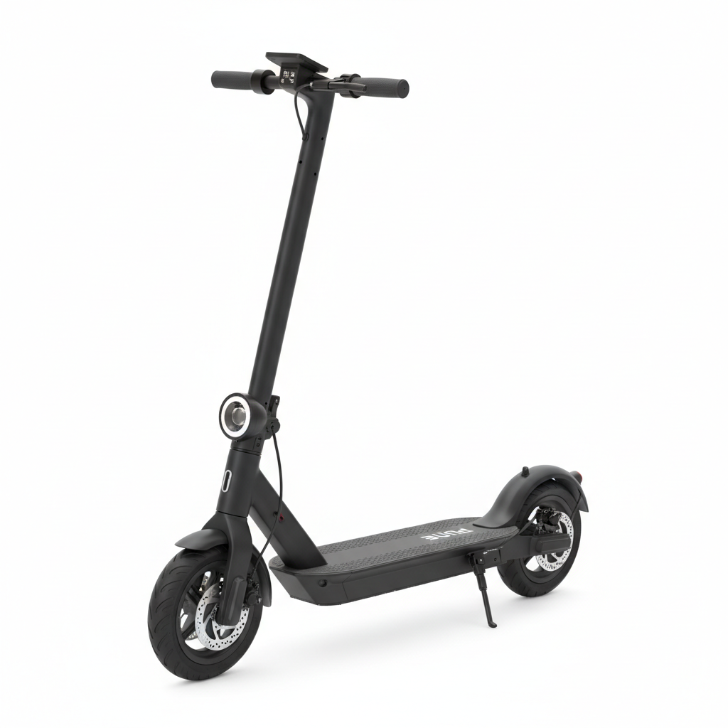 PURE Air5 Noir Mat, vue principale de face, accessoire et composant d'origine compatible PURE pour véhicule de mobilité urbaine.