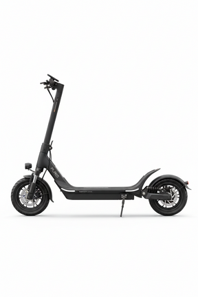 PURE Air5 Suspension Ultra Noir, vue principale de face, accessoire et composant d'origine compatible PURE pour véhicule de mobilité urbaine.