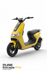PURE Escape Pro Jaune, vue principale de face, accessoire et composant d'origine compatible PURE pour véhicule de mobilité urbaine.