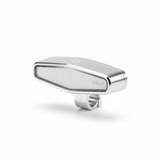 Réflecteur avant, vue principale de face, accessoire et composant d'origine compatible PURE pour véhicule de mobilité urbaine.