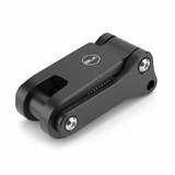Repose-pieds rabattable droit et indicateur BLK, vue principale de face, accessoire et composant d'origine compatible PURE pour véhicule de mobilité urbaine.