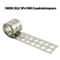 Rouleaux de nickel pour accus 18650 – modèle pa : carré | taille pa : 015×205-3p-10m