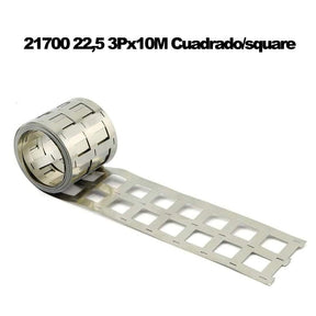 Rouleaux de nickel pour piles 21700 – pa modèle : carré | taille pa : 015×225-3p-10m