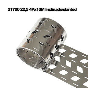 Rouleaux de Nickel pour Batteries 21700 – modèle pa : incliné | taille pa : 015×225-4p-10m