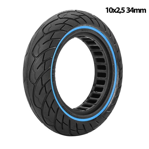 Roue pleine 10 × 2,5-6 ″ (34 mm) [Nedong]