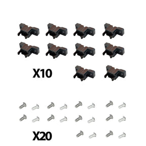 Support de feu arrière pour scooter Xiaomi (pack 10)