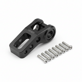 Support de verrouillage arrière et vis, vue principale de face, accessoire et composant d'origine compatible PURE pour véhicule de mobilité urbaine.