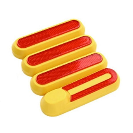 Couverture latérale réfléchissante pour scooter Xiaomi – pa couleur: jaune
