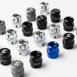 Bouchon de valve de pneu, vue principale de face, accessoire et composant d'origine compatible PURE pour véhicule de mobilité urbaine.